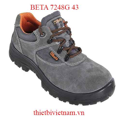 SUEDE SHOE WITH MESH INSERTS BETA MODEL 7248G 43
