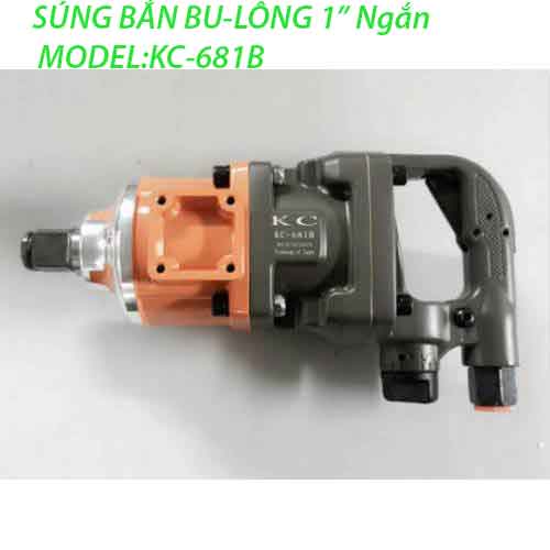 SÚNG BẮN BU-LÔNG 1” Ngắn  MODEL:KC-681B
