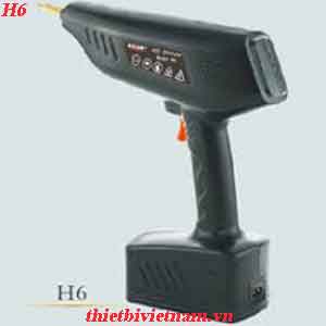 Súng hàn nhựa hoạt động pin solary H6