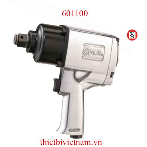 SÚNG HƠI VẶN BU LÔNG ĐAI ỐC LOẠI LỰC LỚN 3/4 INCH GENIUS MODEL 601100