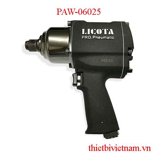 Súng mở típ hơi 3/4 inch ( 2 Búa ) 1400F/T (7500v/p) LICOTA PAW-06025