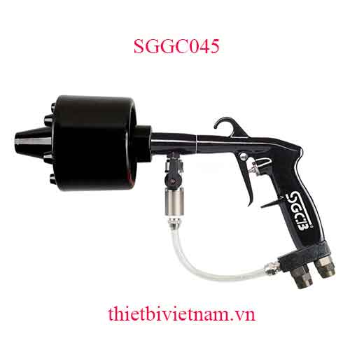 SÚNG PHUN BỌT TUYẾT RỬA XE DÙNG HƠI VÀ DÂY HÚT HÓA CHẤT HÃNG GENIUS MODEL SGGC045