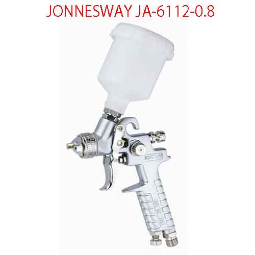 Súng phun sơn chuyên nghiệp cho sơn dặm và phun bóng JONNESWAY JA-6112-0.8