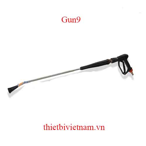 Súng rửa xe loại dài chống xoắn dây cho máy cao áp Gun9