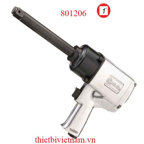 SÚNG VẶN BU LÔNG ĐAI ỐC LOẠI DÀI LỰC LỚN 1 INCH LOẠI NHẸ GENIUS MODEL 801206