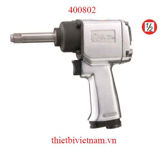 SÚNG VẶN BU LÔNG ĐAI ỐC LOẠI DÀI SIÊU CƯỜNG LỰC 1/2 INCH GENIUS MODEL 400802