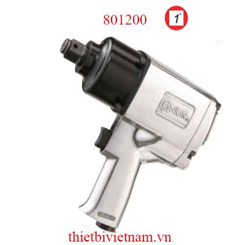 SÚNG VẶN BU LÔNG ĐAI ỐC LOẠI LỰC LỚN 1 INCH LOẠI NHẸ GENIUS MODEL 801200