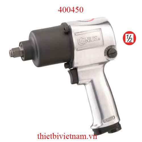 SÚNG VẶN BU LÔNG ĐAI ỐC LOẠI LỰC LỚN 1/2 INCH GENIUS MODEL 400450