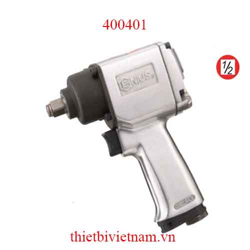 SÚNG VẶN BU LÔNG ĐAI ỐC LỰC LỚN 1/2 INCH LOẠI NHỎ NHẸ GENIUS MODEL 400401