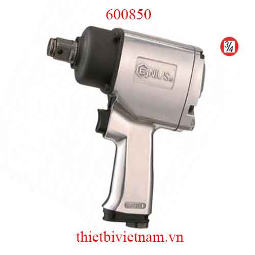 SÚNG VẶN BU LÔNG ĐAI ỐC LỰC LỚN 3/4 INCH LOẠI NHẸ GENIUS MODEL 600850