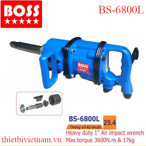 Súng vặn bulong 1inch BOSS BS-6800L