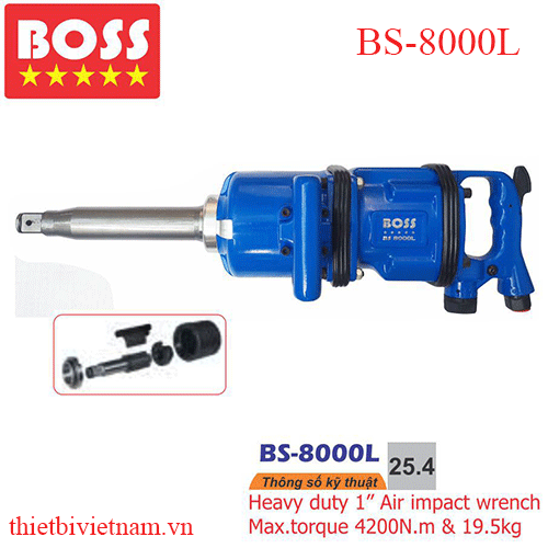 Súng vặn bulong BOSS BS-8000L