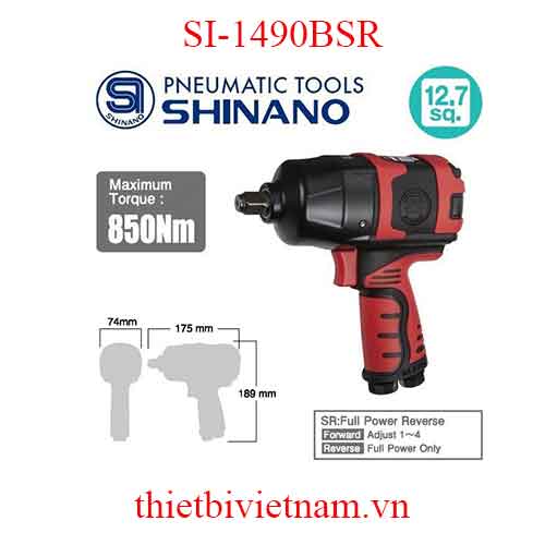 Súng vặn ốc 1/2 inch SHINANO SI-1490BSR