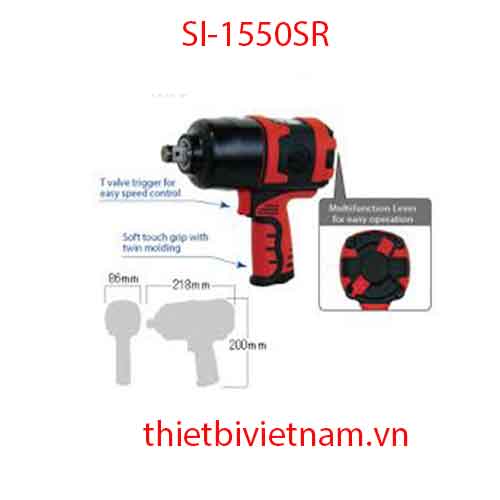Súng vặn ốc 3/4 inch Shinano SI-1550SR