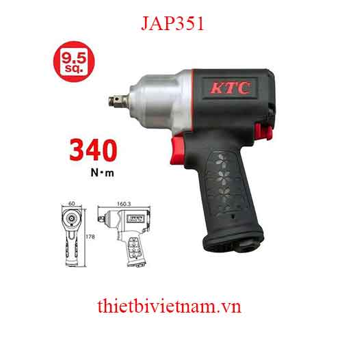 Súng vặn ốc 3/8 inch KTC JAP351