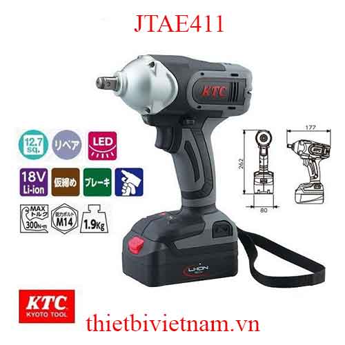Súng vặn ốc dùng pin KTC JTAE411