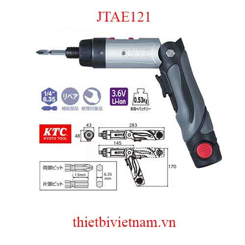 Súng vặn vít dùng pin KTC JTAE121