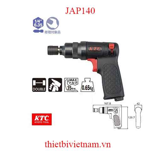 Súng vặn vít KTC 6.35mm JAP140