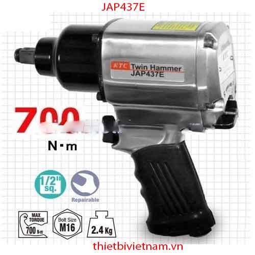 Súng xiết bu lông khí nén 1/2 inch hãng KTC Model JAP437E