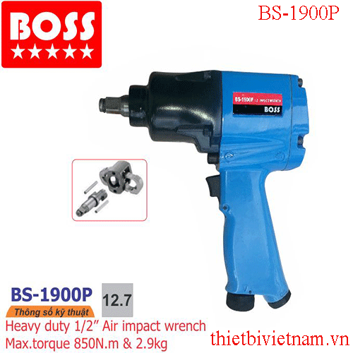Súng xiết bulong BOSS BS-1900P