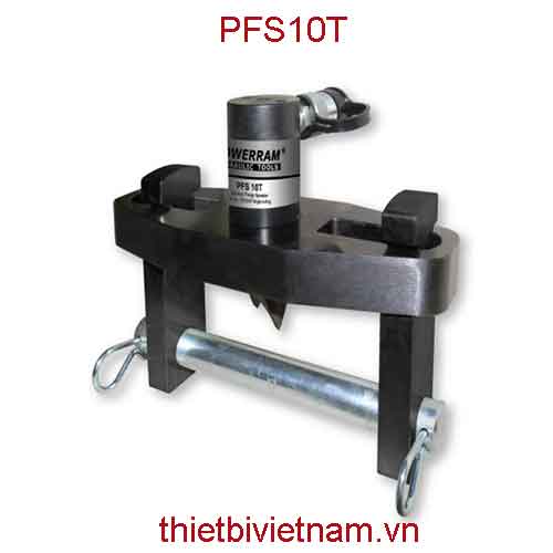 Tách mặt bích bằng thủy lực 10 tấn, sử dụng bơm rời hãng Powerram PFS10T 