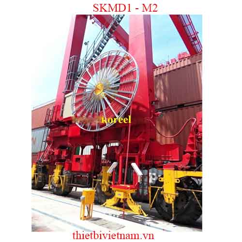 Tang cuốn cáp kiểu động cơ điện cầu trục cảng SKMD1 - M2
