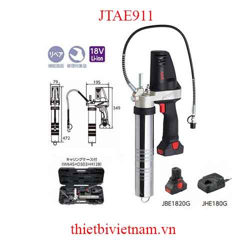 Tay bơm mỡ điện KTC JTAE911