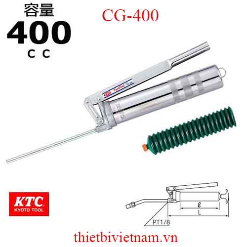Tay bơm mỡ hãng KTC CG-400