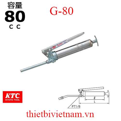 Tay bơm mỡ hãng KTC G-80