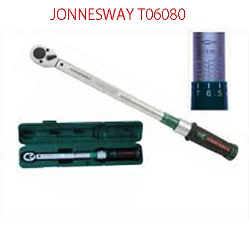 Tay cân lực 3/8 inch dải đo 20-100 Nm JONNESWAY T06080