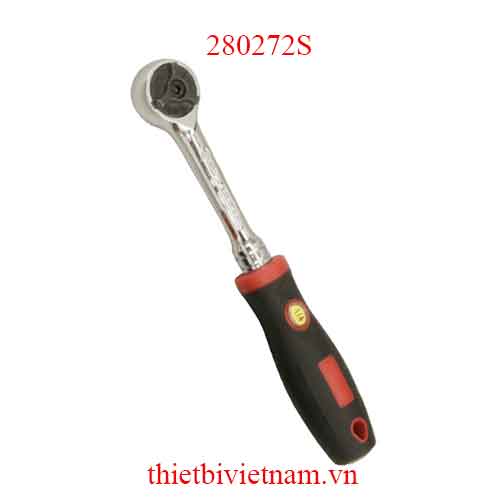 TAY LẮC VẶN 72 RĂNG 1/4 INCH TAY CẦM CAO SU HÃNG GENIUS MODEL 280272S