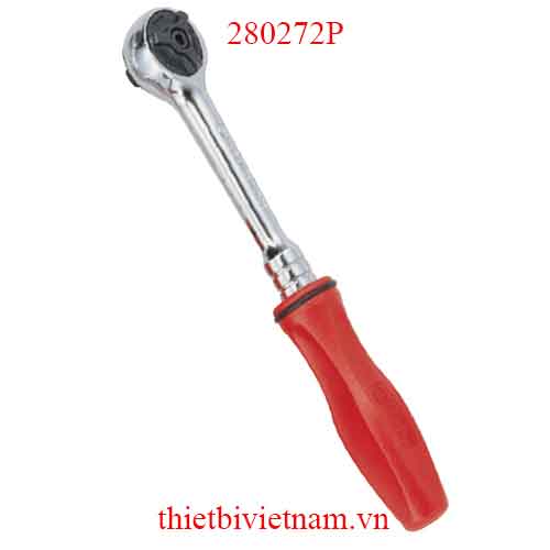 TAY LẮC VẶN 72 RĂNG 1/4 INCH TAY CẦM NHỰA HÃNG GENIUS MODEL 280272P
