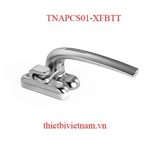 Tay nắm cài đơn điểm AP01 Huy Hoàng màu bạc TNAPCS01-XFBTT