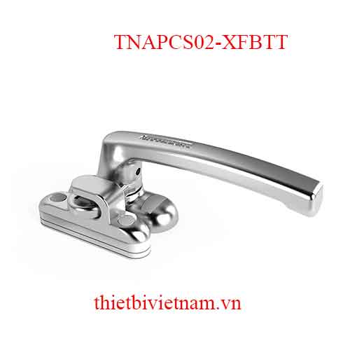 Tay nắm cài đơn điểm AP02 Huy Hoàng màu bạc TNAPCS02-XFBTT