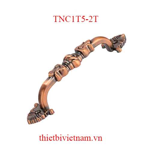 Tay nắm cửa dài 1T5, 2T màu nâu bóng và cafe vàng model TNC1T5-2T