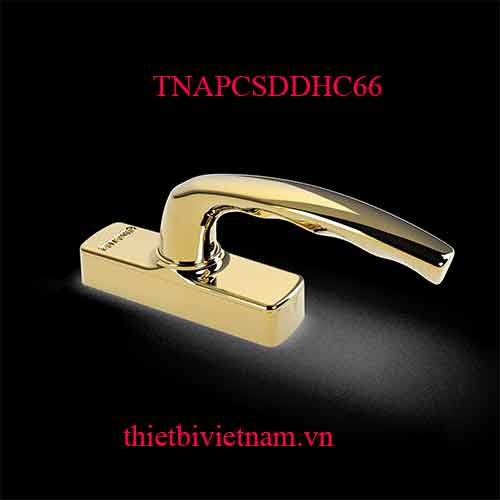 Tay nắm cửa sổ đa điểm Huy Hoàng vàng bóng TNAPCSDDHC66