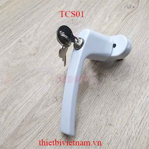 Tay nắm cửa sổ GQ ASSA ABLOY có chìa khóa nhựa lõi thép TCS01