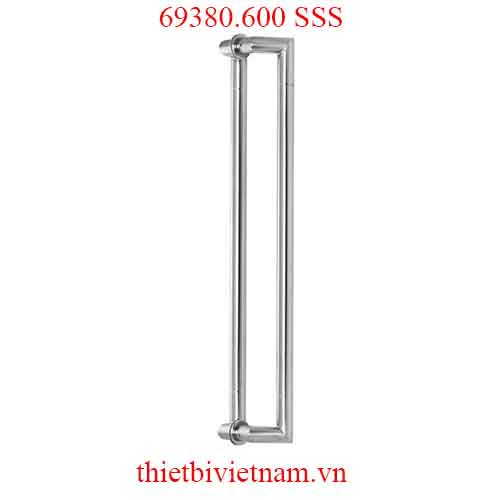 Tay nắm tròn lệch inox 304 dài 60cm VICKINI 69380.600 SSS