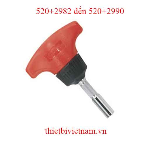 TAY VẶN ĐẦU TUỐC NƠ VÍT CHỮ T HÃNG GENIUS MODEL 520+2982 đến 520+2990