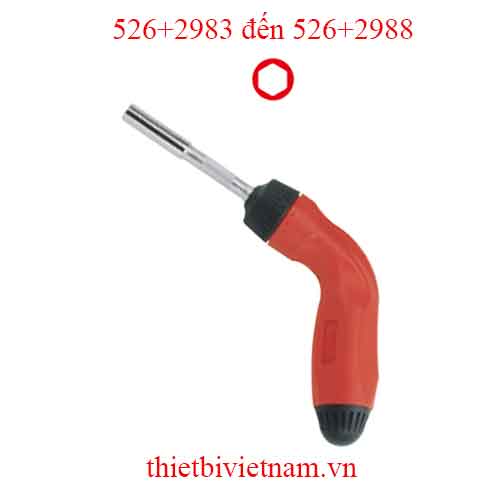 TAY VẶN ĐẦU TUỐC NƠ VÍT LOẠI GẤP HÃNG GENIUS MODEL 526+2983 đến 526+2988