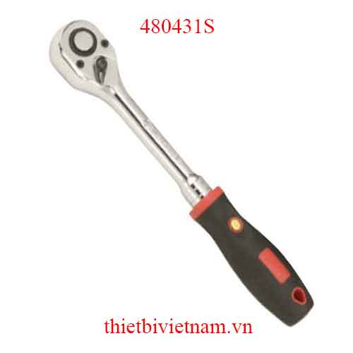 TAY VẶN LẮC TỰ ĐỘNG 1/2 INCH 36 RĂNG TAY CẦM CAO SU (LOẠI THÁO NHANH) 480431S