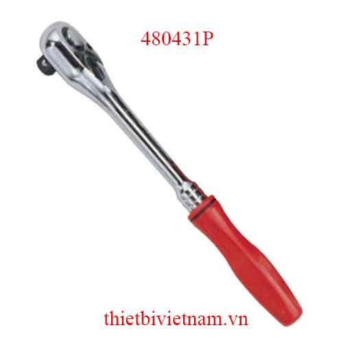 TAY VẶN LẮC TỰ ĐỘNG 1/2 INCH 36 RĂNG TAY CẦM NHỰA (LOẠI THÁO NHANH) GENIUS 480431P