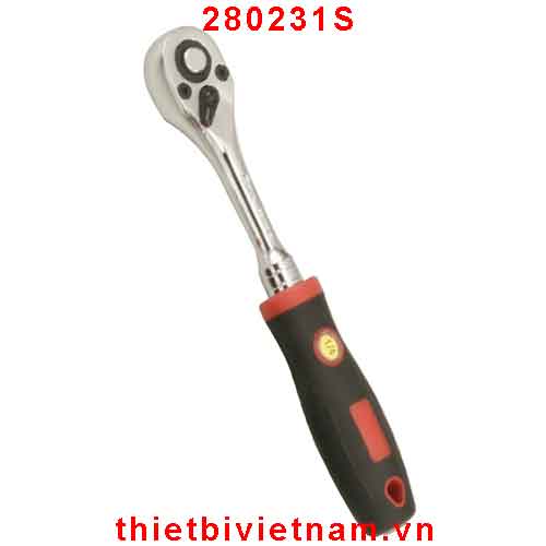 TAY VẶN LẮC TỰ ĐỘNG 1/4 INCH 36 RĂNG TAY CẦM CAO SU (LOẠI THÁO NHANH) 280231S