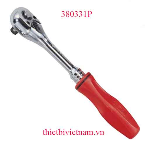 TAY VẶN LẮC TỰ ĐỘNG 3/8 INCH 36 RĂNG TAY CẦM NHỰA (LOẠI THÁO NHANH) GENIUS MODEL 380331P