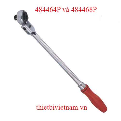 TAY VẶN LẮC TỰ ĐỘNG ĐẦU ĐIỀU CHỈNH 180º 1/2INCH 72 RĂNG TAY CẦM NHỰA HÃNG GENIUS MODEL 484464P và 484468P