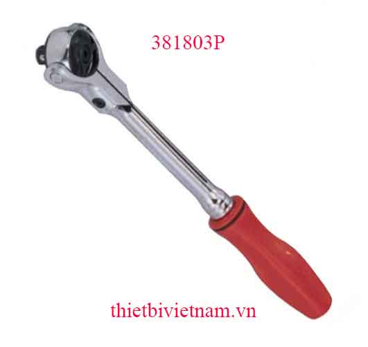 TAY VẶN LẮC TỰ ĐỘNG ĐẦU ĐIỀU CHỈNH 270º 3/8 INCH 72 RĂNG TAY CẦM NHỰA MODEL 381803P
