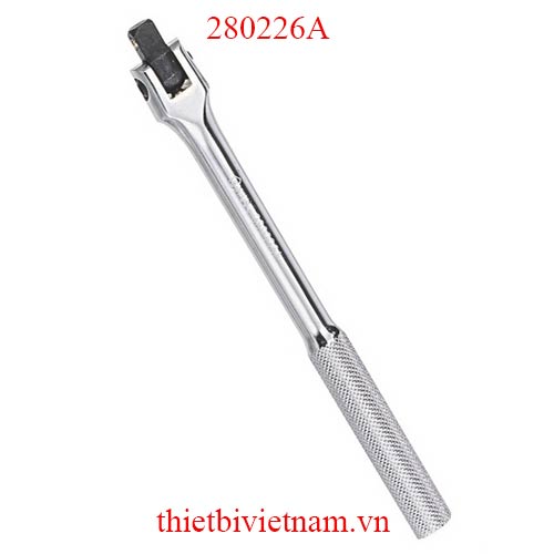 TAY VẶN LỰC MẠNH 1/4 INCH TAY CẦM KIM LOẠI ( KHÍA NHÁM) HÃNG GENIUS MODEL 280226A