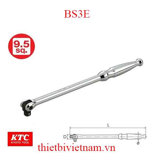 Tay vặn lực mạnh 3/8 inch KTC BS3E