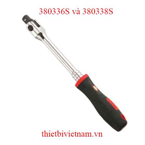 TAY VẶN LỰC MẠNH 3/8 INCH TAY CẦM CAO SU HÃNG GENIUS MODEL 380336S và 380338S
