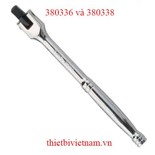 TAY VẶN LỰC MẠNH 3/8 INCH TAY CẦM KIM LOẠI HÃNG GENIUS MODEL 380336 và 380338